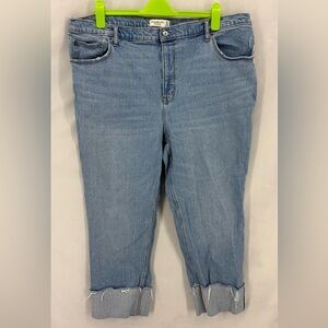Abercrombie & Fitch 90’s Straight Women's 35 Blue Jeans ultra high rise 20 S
